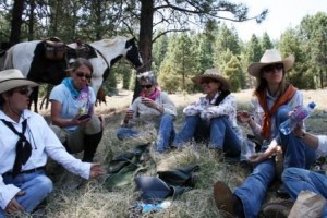 lunch on the trail